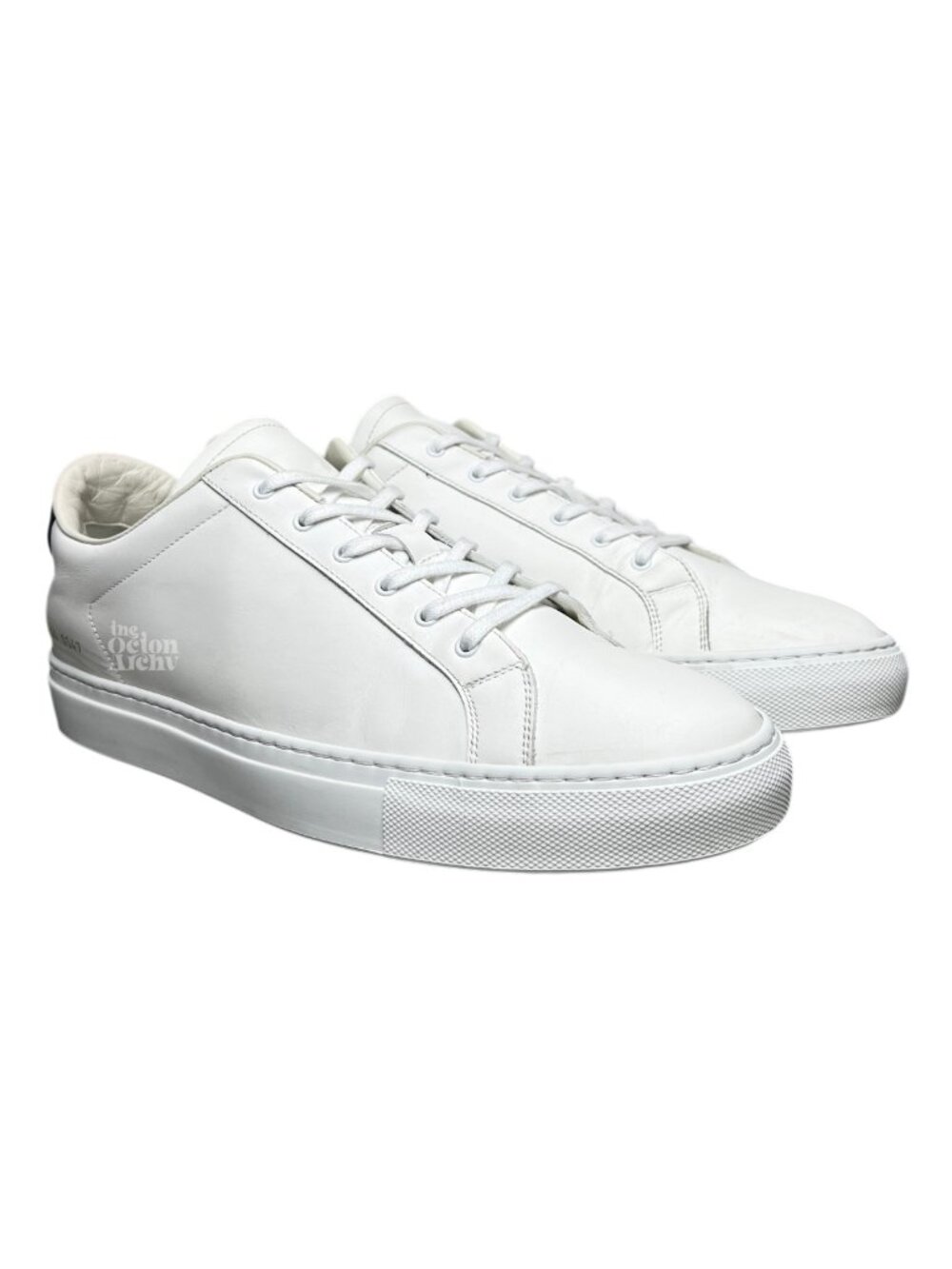 Size 11 Common Projects Retro Classic Leather Sneaker-White 2389 0547 Pre-Owned